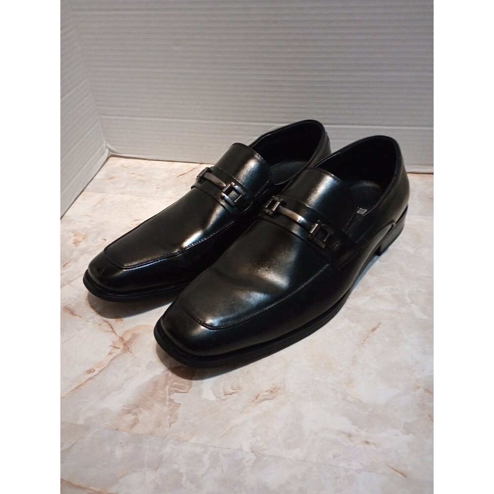 Stacey Adams Horsebit Blake Mens Black Dress Shoe Size 10 M Loafers Slip On